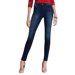 J BRAND 811 Mid-Rise Skinny Jeans Stretch Classic Womens 28 Comfy Denim 00s Blue